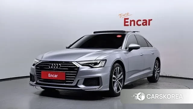 Audi A6 (C8) 2022 Серебристо-серый из Кореи