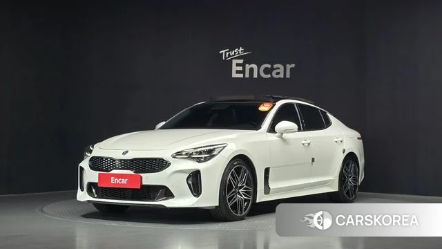 Kia Stinger Meister 2021 Белый из Кореи