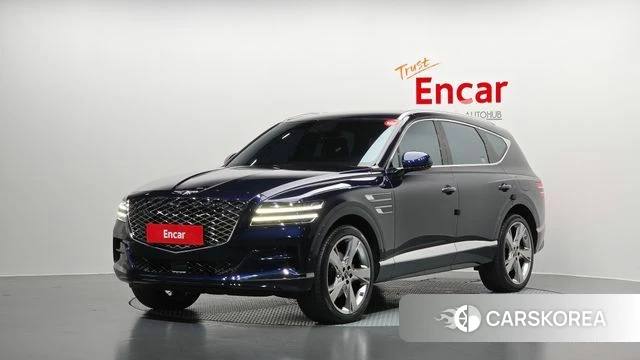 Genesis GV80 2021 Синий из Кореи