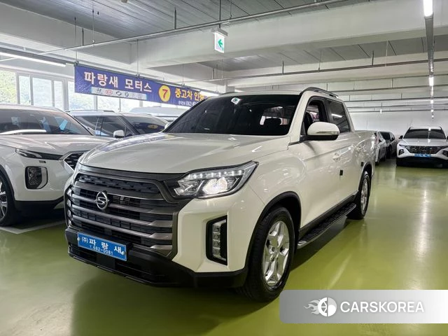 Ssangyong The New Rexton Sport 2022 Белый из Кореи