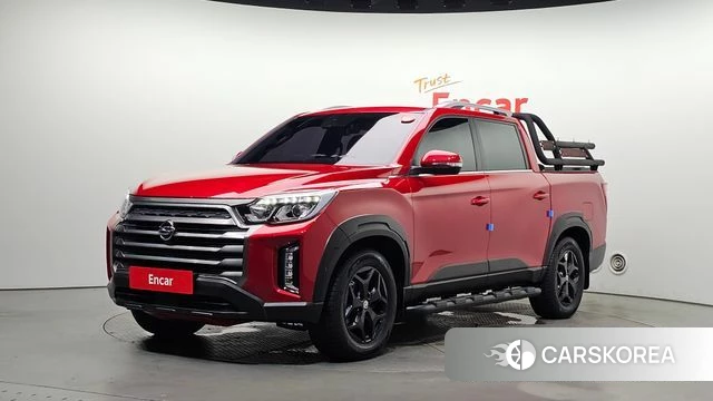 Ssangyong The New Rexton Sport 2021 Красный из Кореи