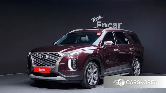 Hyundai Palisade 2021 Красный из Кореи