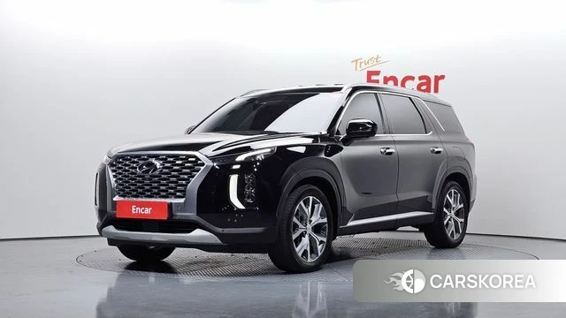 Hyundai Palisade 2021 Черный из Кореи