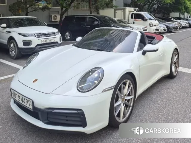 Porsche 911(992) 2020 Белый из Кореи