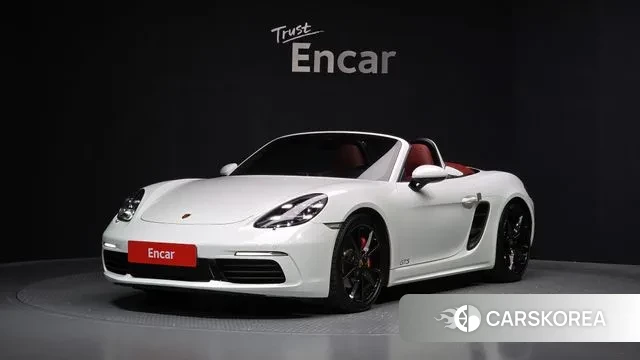 Porsche 718 Boxster 2018 Белый из Кореи