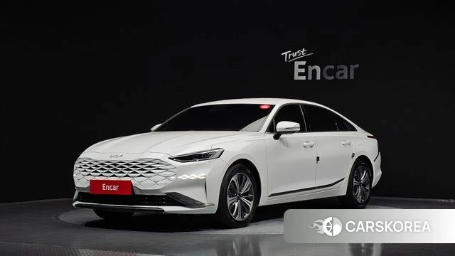 Kia K8 Hybrid 2022 Белый из Кореи