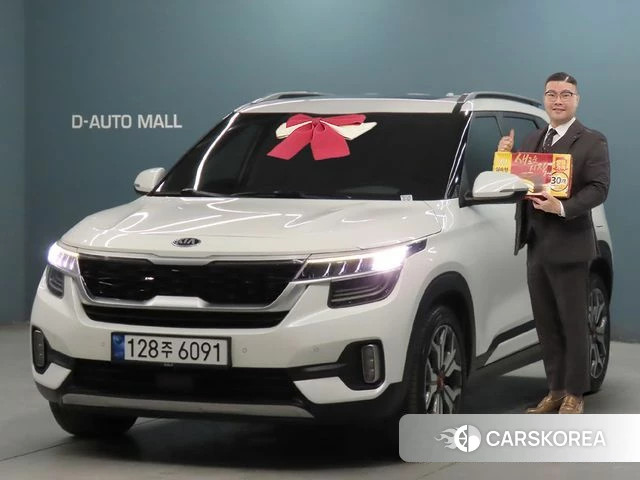Kia Seltos 2021 Белый из Кореи