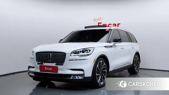 Lincoln Aviator 2nd generation 2020 Белый из Кореи
