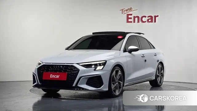 Audi S3 (8Y) 2023 Белый из Кореи