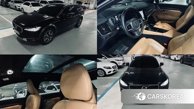 Volvo V90 Cross-Country 2020 Черный из Кореи