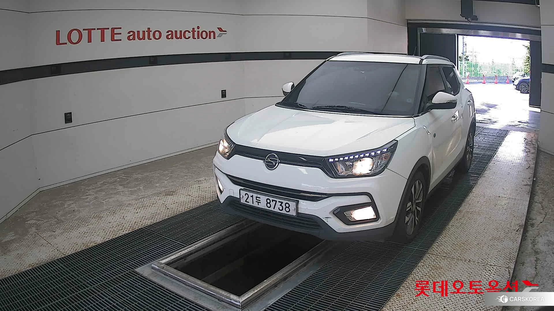 SsangYong Tivoli 2018 Белый из Кореи