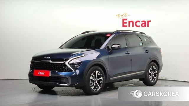 Kia Sportage 5th Generation Hybrid 2022 Синий из Кореи