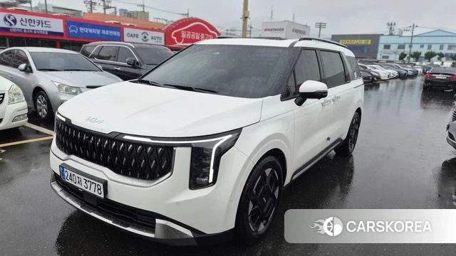 Kia The New Carnival 4th Generation 2025 Белый из Кореи