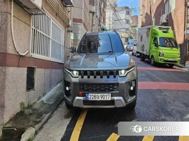 Ssangyong Torres 2024 Зеленый из Кореи