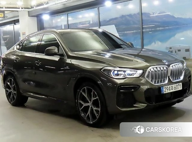 BMW X6 (G06) 2022 Серый из Кореи
