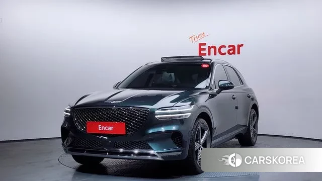 Genesis GV70 2021 Темно-зеленый из Кореи