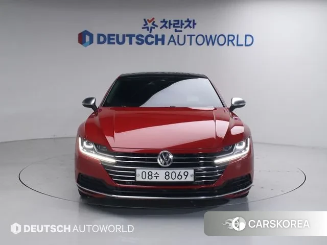 Volkswagen Arteon 2019 Красный из Кореи
