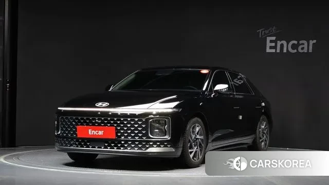 Hyundai Grandeur (GN7) 2023 Черный из Кореи