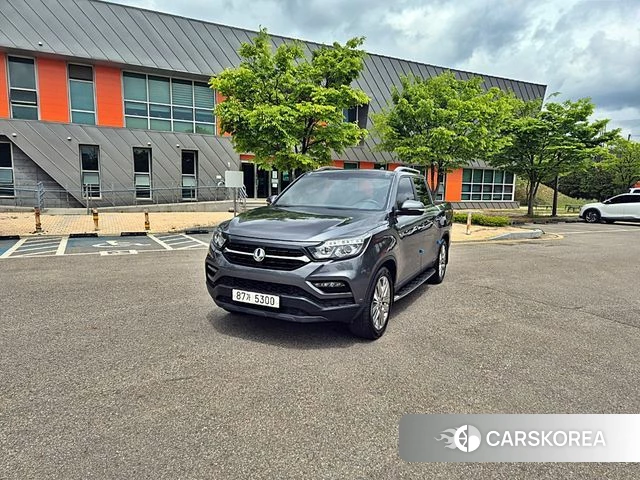 Ssangyong Rexton Sports 2021 Серый из Кореи