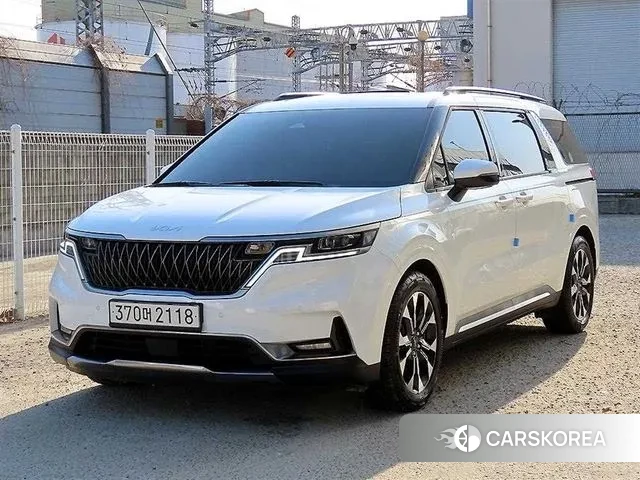 Kia Carnival 4th generation 2022 Белый из Кореи