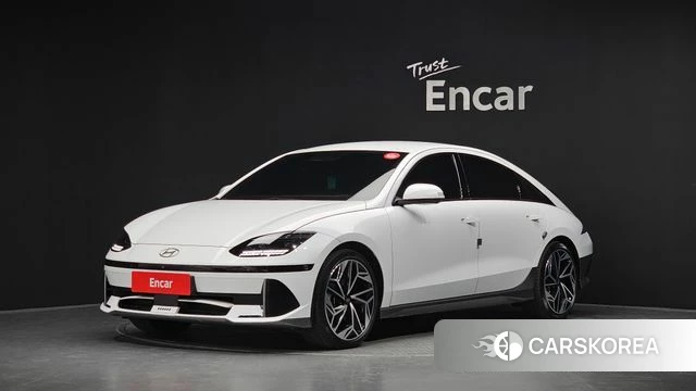 Hyundai Ionic 6 2023 Белый из Кореи