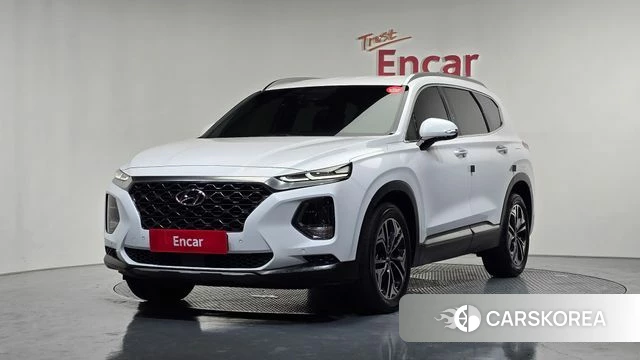 Hyundai Santa Fe TM 2018 Белый из Кореи