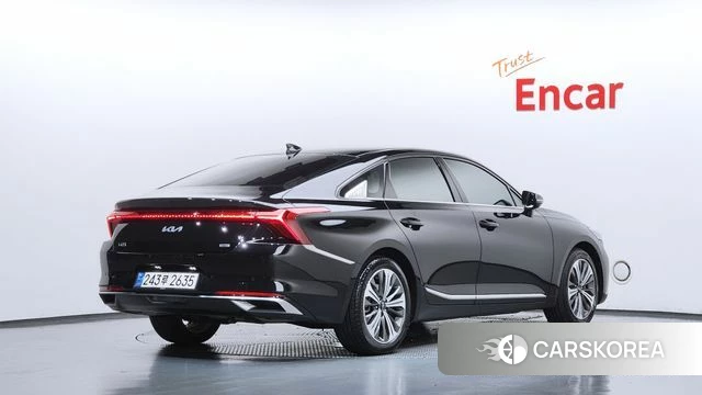 Kia K8 Hybrid 2022 Черный из Кореи