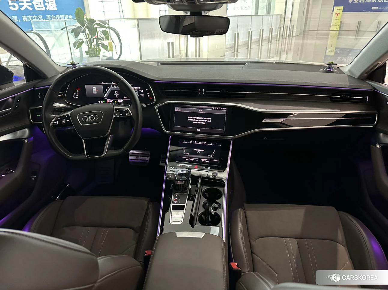 Audi A7L 2022 Черный из Китая