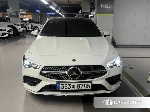Mercedes-Benz CLA-Class C118 2021 Белый из Кореи