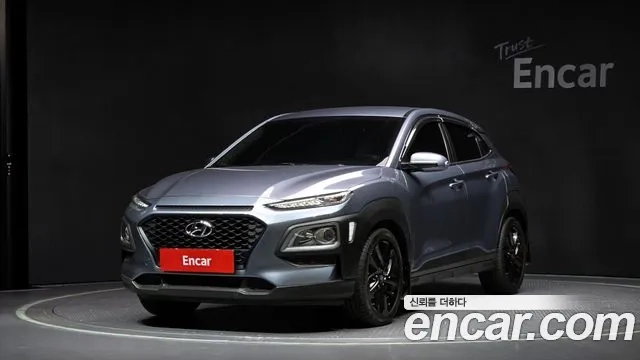 Hyundai Kona 2019 Светло-серебряный цвет из Кореи