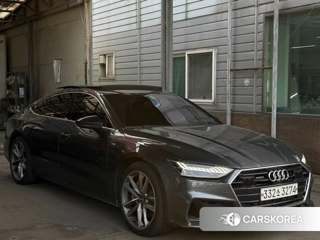 Audi A7 (4K) 2020 Серый из Кореи