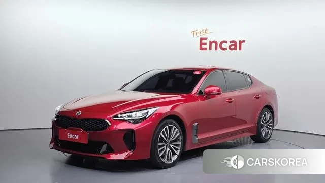 Kia Stinger 2019 Красный из Кореи
