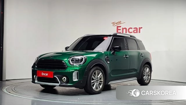 Mini Cooper Countryman 2023 Зеленый из Кореи