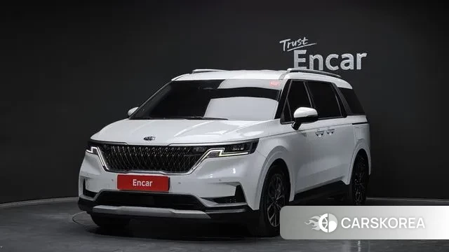 Kia Carnival 4th generation 2021 Белый из Кореи