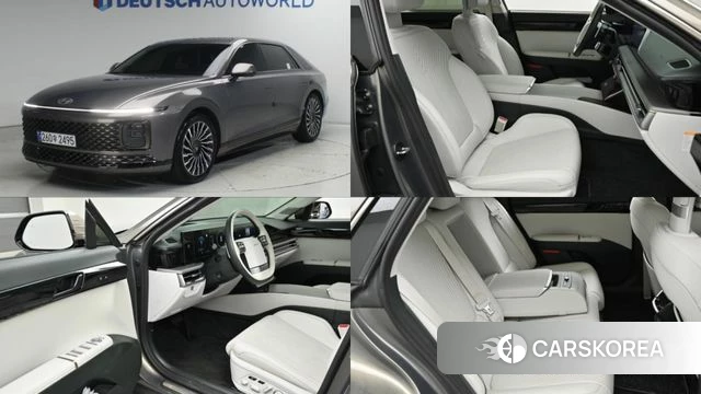 Hyundai Grandeur Hybrid (GN7) 2023 Коричневый из Кореи