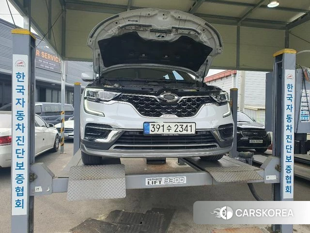 Renault Korea (Samsung) The New QM6 2021 Белый из Кореи