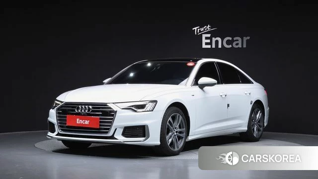 Audi A6 (C8) 2022 Белый из Кореи