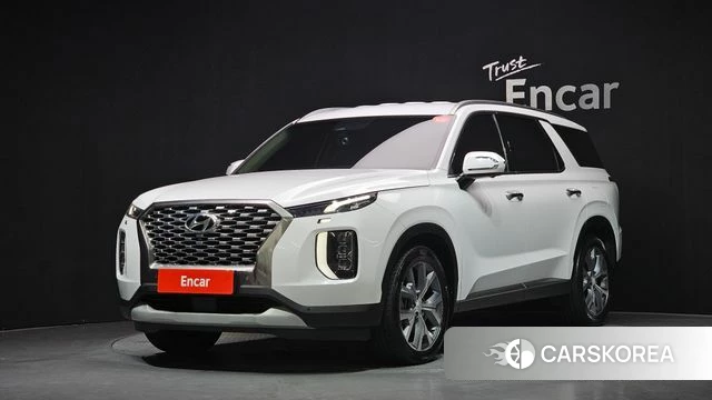 Hyundai Palisade 2019 Белый из Кореи