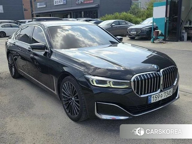 BMW 7 Series (G11) 2021 Черный из Кореи