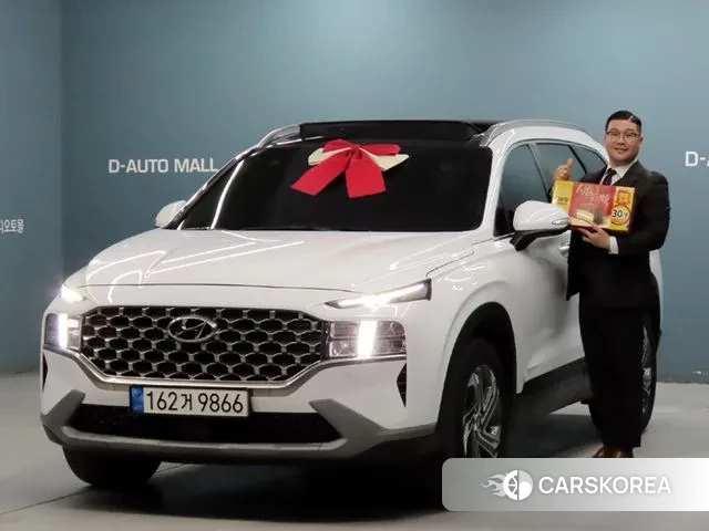 Hyundai The New Santa Fe 2022 Белый из Кореи