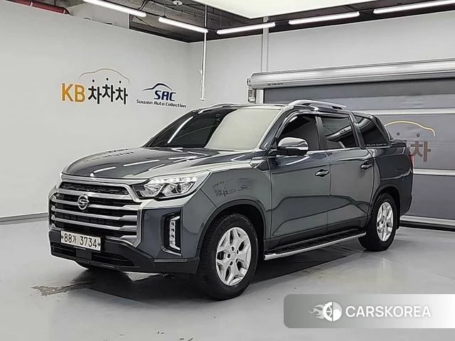 Ssangyong The New Rexton Sport 2021 Серый из Кореи