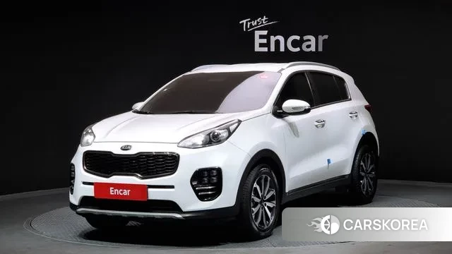 Kia Sportage 4th Generation 2018 Белый из Кореи
