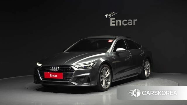 Audi A7 (4K) 2021 Серый из Кореи