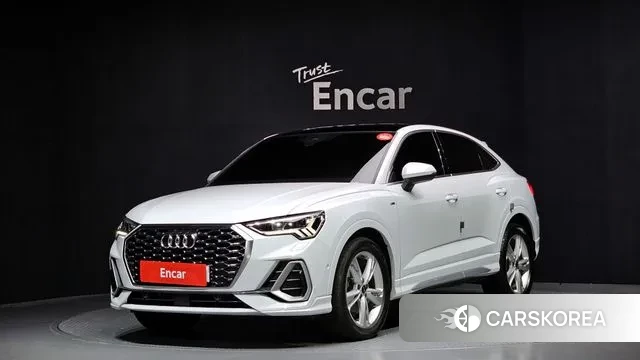 Audi Q3 (F3) 2022 Белый из Кореи