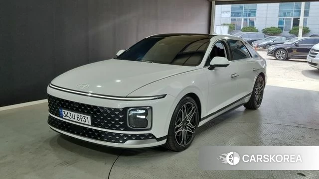 Hyundai Grandeur (GN7) 2023 Белый из Кореи