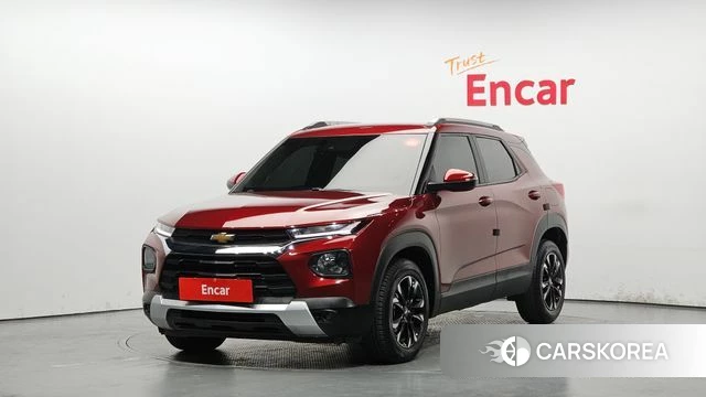 Chevrolet (GM Daewoo) Trailblazer 2021 Красный из Кореи