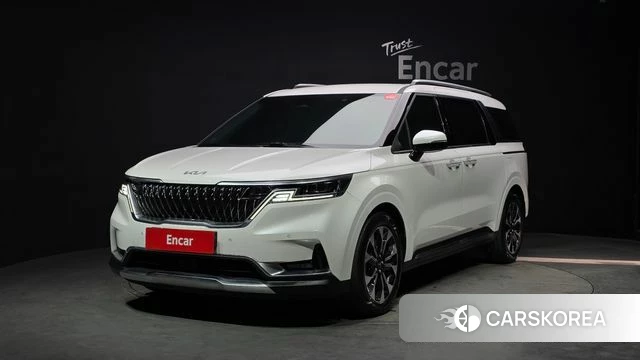 Kia Carnival 4th generation 2021 Белый из Кореи