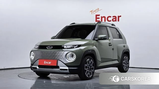 Hyundai Casper 2022 Темно-зеленый из Кореи