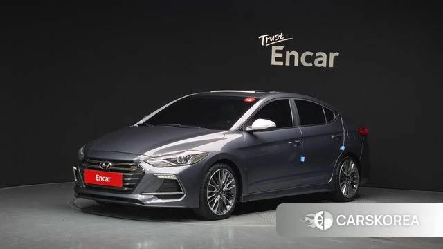 Hyundai Avante AD 2018 Серый из Кореи