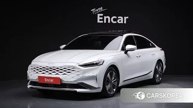 Kia K8 2022 Белый из Кореи